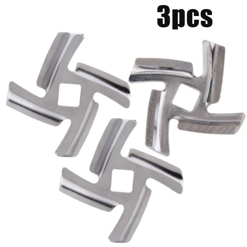 

3pcs Stainless Inner Hole 8mm Meat Grinder Parts Blade For MGB Series Meat Grinder Meat Grinder Accessories Hot Sale