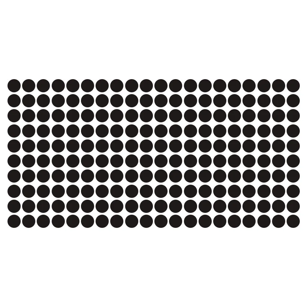 4PCS Creative Wall Round Dot Window Decoration Stickers home decoration accessories pvc wall stickers room | Дом и сад