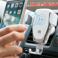 qi 7 5w car wireless charger 9v 10w wireless car phone charger holder car use for iphone samsung huawei xiaomi lg htc zte lenovo