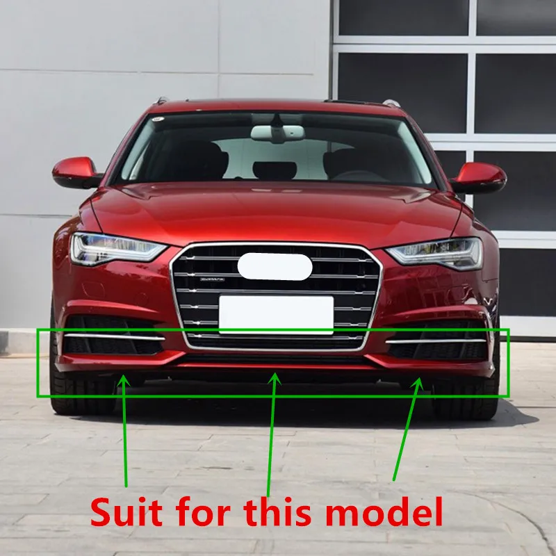 На передний бампер для автомобильного стайлинга украшения накладка наклейки 3 шт