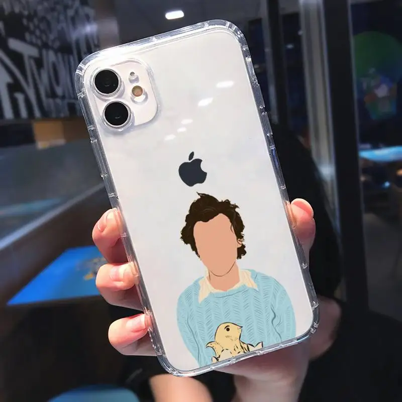

Harry Styles watermelon Phone Case Transparent for iPhone 11 12 mini pro XS MAX 8 7 6 6S Plus X 5S SE 2020 XR