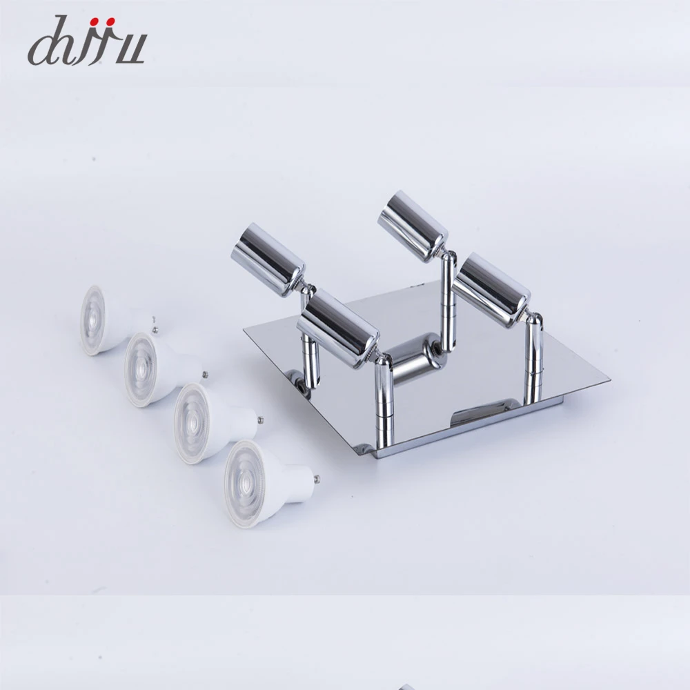 Регулируемый светодиодный настенный светильник GU10 вращающаяся настенная лампа