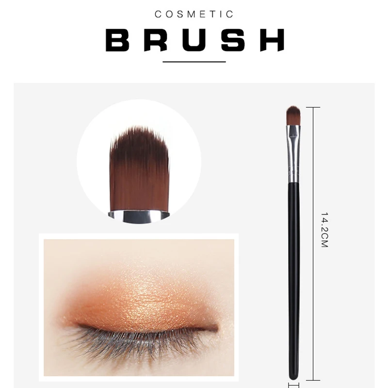 

1 pcs Long Pole Makeup Eye Shadow Brush Beginner Makeup Brush Multi-function Beauty Concealer Makeup Cosmetics Brush TXTB1