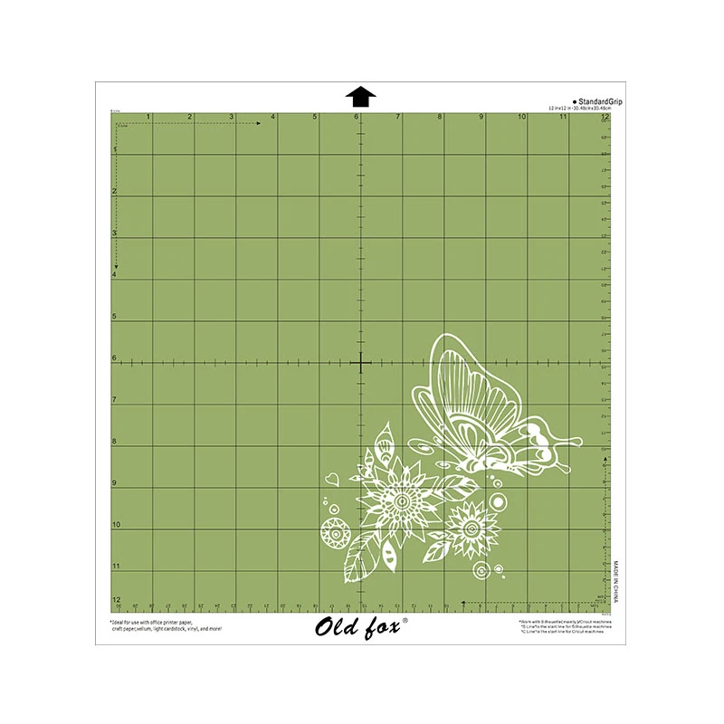 12*12 дюймов новый хороший упаковочный коврик для резки клейкий и липкий