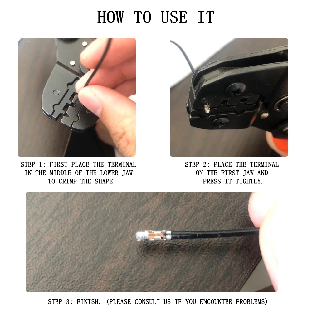 

SN-28B 0.1-1mm2 crimping pliers kit-1550 pieces 2.54 mm dupont connectors and crimping pins, 460 pieces 2.54 mm jst-xh jst