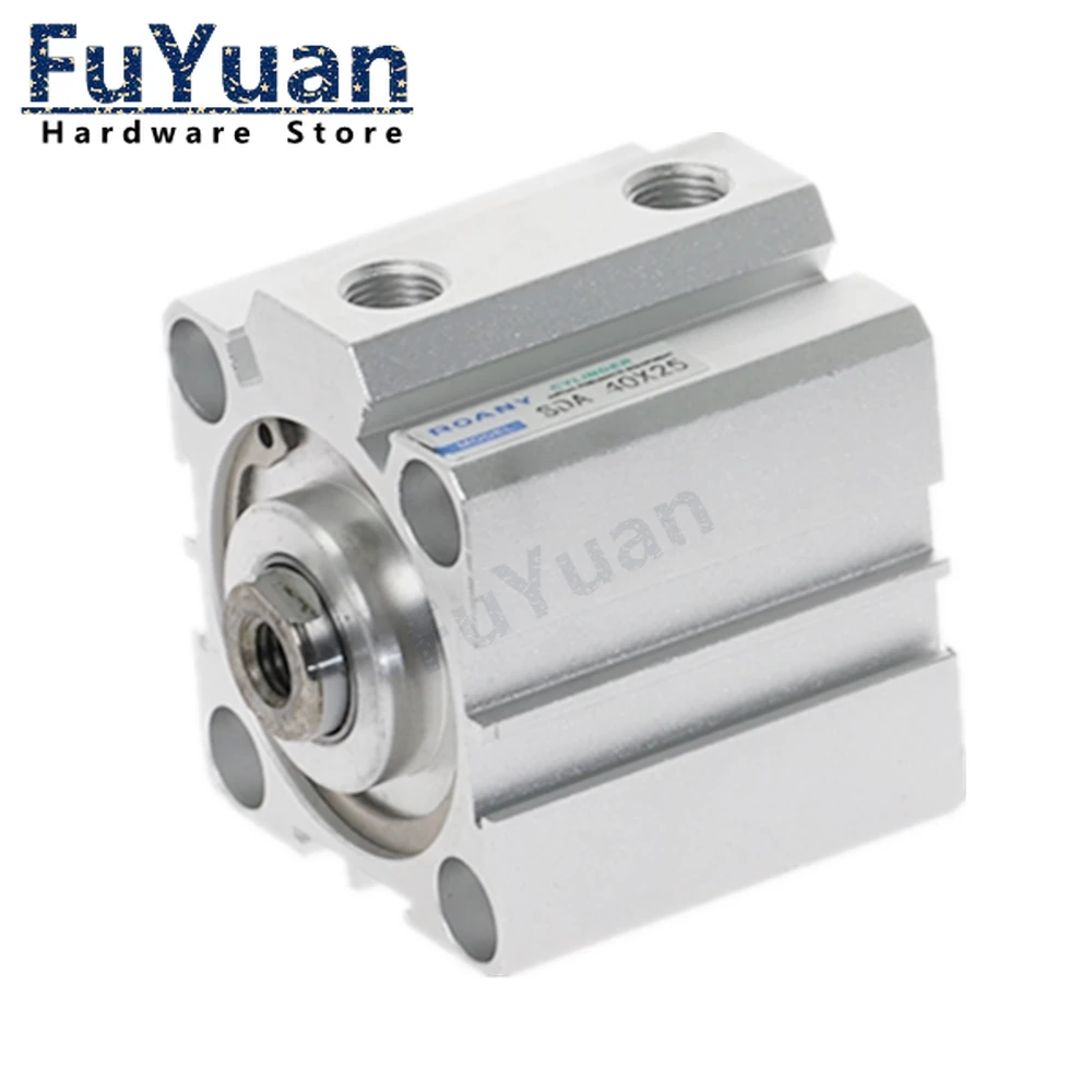 

1pcs Air Cylinder SDA series Pneumatic Compact airtac type 16 20 25 32 40 50 63mm Bore to 5 10 15 20 25 30 35 40 45 50mm Stroke