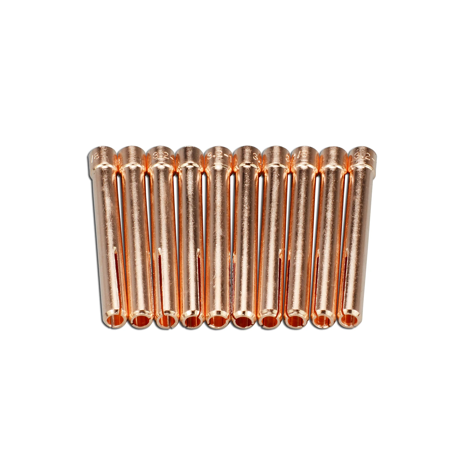 TIG коллеты 10N25 1/8 &quot3 2 мм подходит сварочный фонарь SR PTA DB WP 17 18 26 серии 10PK|tig collet|tig