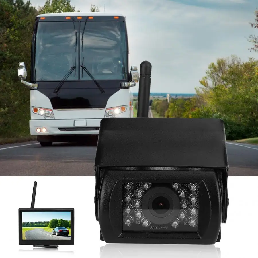 5-дюймовый автомобильный ЖК-монитор высокого разрешения камера заднего вида