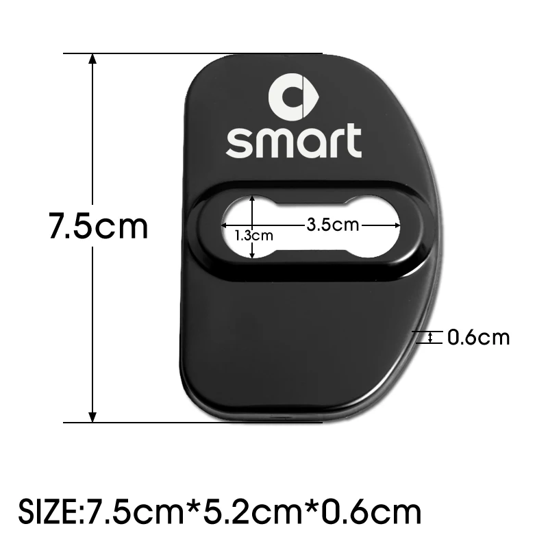 2 шт. стайлинга автомобилей 6 Цвет крышка замка автомобильной двери Стикеры