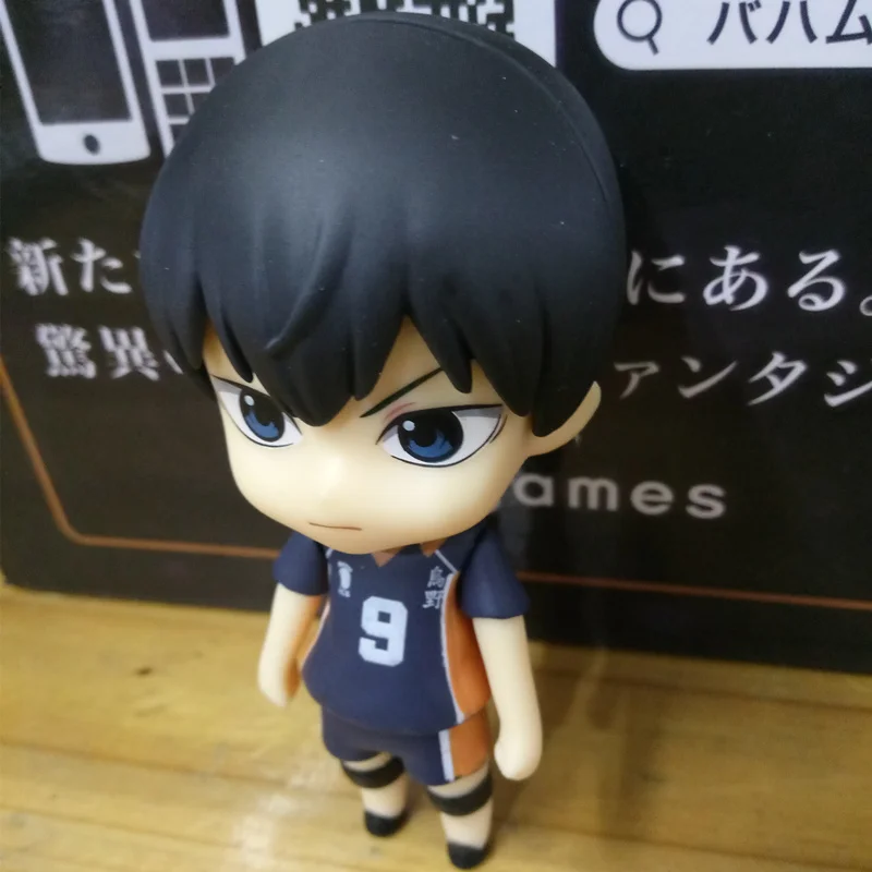 Аниме Haikyuu Kageyama Tobio ПВХ экшн-фигурка Коллекционная модель кукла игрушка 10 см 489 # |