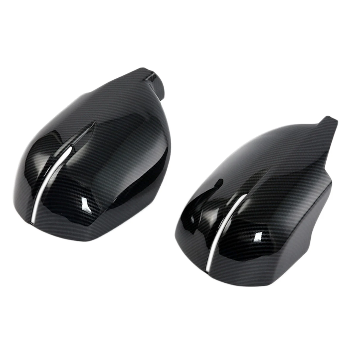 Зеркала заднего вида из углеродного волокна зеркальная отделка для Honda крышка