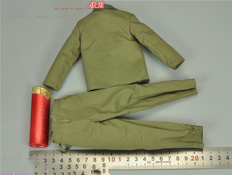 

1/6 Scale WWII 1941 Uniforms Coat Pants Model for 12''Figure Body DIY Accessories