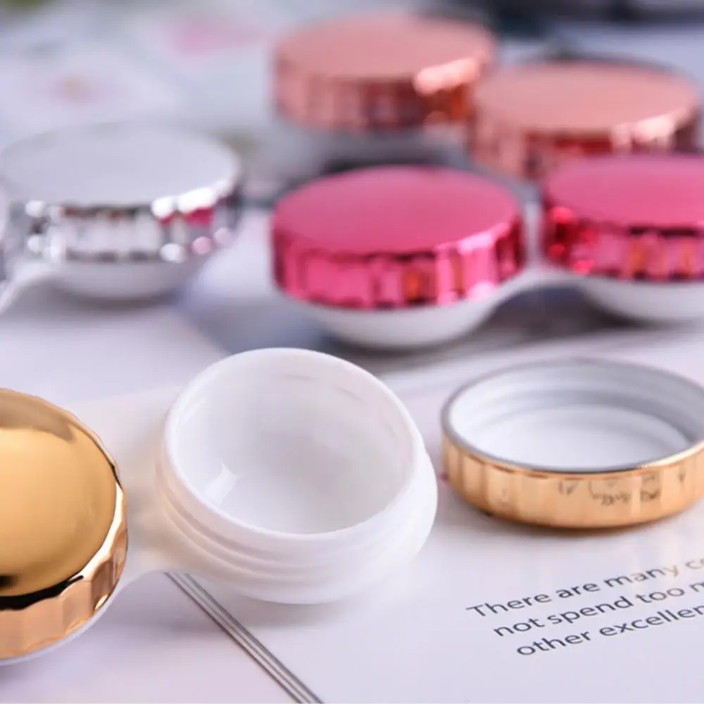 Чехол для контактных линз с круглой звездой чехол ученика контейнер путешествий