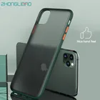 Модный противоударный чехол для IPhone 11 Pro Xs Max Xr 8 7 6 Plus, противоударный защитный прозрачный матовый Жесткий Чехол-бампер из поликарбоната и ТПУ