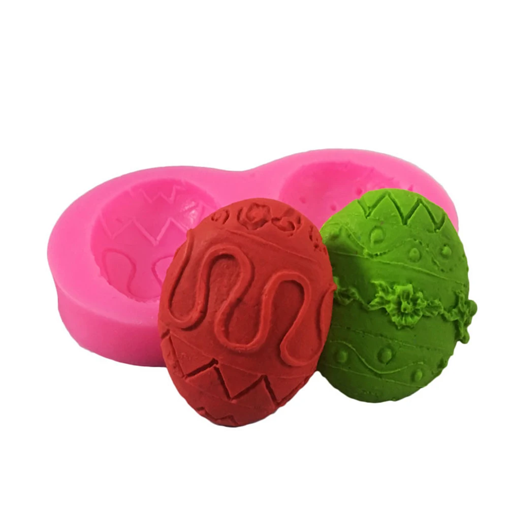 

3D Silicone Mold Easter DIY Cake Decoration Tools Baking Tray Holiday Dessert Mousse Baking Cake Chocolate manual