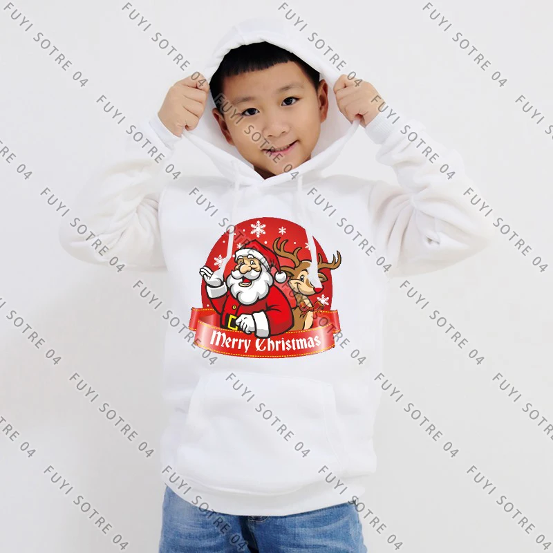 

Kids Hoodies Christmas Gift Girls Children's Sweatshirt Boys Hooded Kid Hoodie for Children Clothes Toddler Child Sportswear