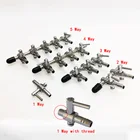 Разделительный клапан для аквариума, 1, 2, 3, 4, 5 каналов, воздушный насос для аквариума, разветвитель потока, распределитель, клапан, рычаг управления, переключатель клапана