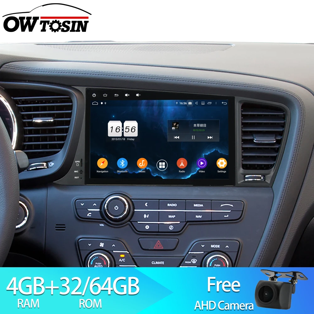 Owtosin " автомобиль радио Мультимедиа Видео плеер навигации gps Android 9,0 для Kia K5/Оптима 2011 2012 2013 автомобиль 4 Гб Оперативная память
