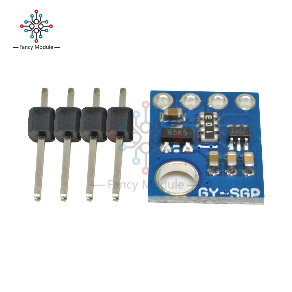 

GY- SGP30 Air Quality Gas Sensor TVOC/eCO2 Measurement Gas Sensor Air Quality Formaldehyde Carbon Dioxide Detector Tester