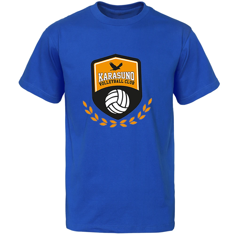 

Футболка Haikyuu мужская с коротким рукавом, тенниска в стиле аниме, майка в японском стиле, рубашка в стиле хип-хоп с круглым вырезом для Волейбольного клуба, лето
