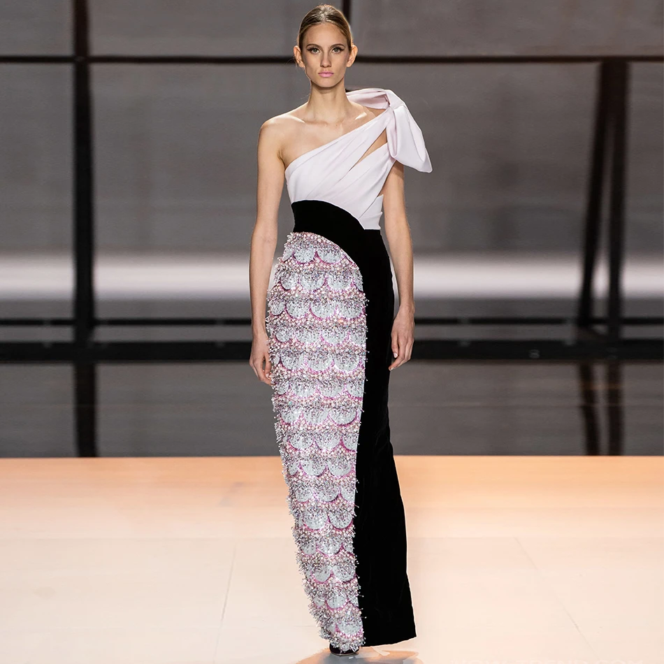 Adyce 2020 Новое Вечернее блестящее платье кружево без рукавов обтягивающее Клубное Для женщин на одно плечо с