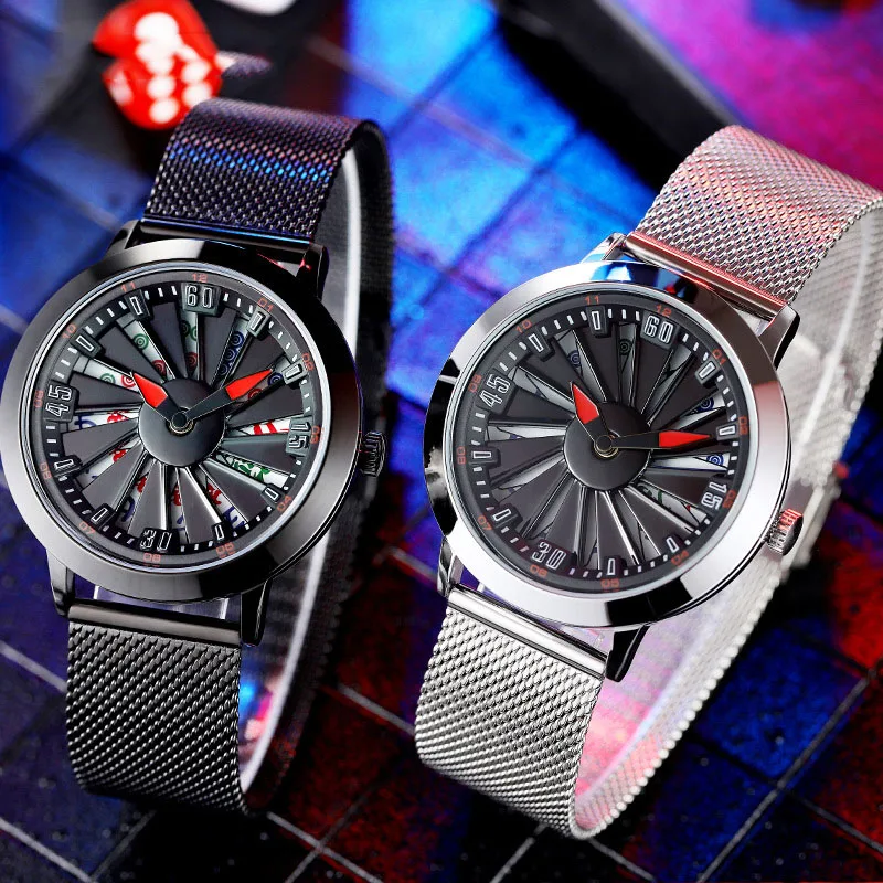 

Automatic Watch Fashion Personality Rotating Dial Hollow Creative Casual Pagani Design Male Quartz Watch Relojes Para Hombre