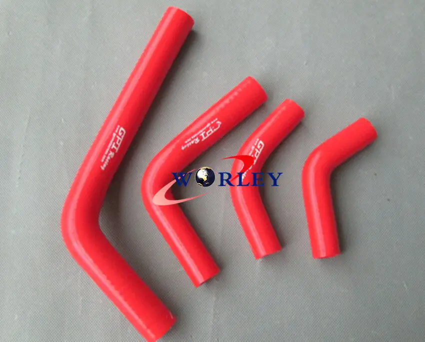 Подходит для Honda CRF250 CRF250R CRF250X 2004-2009 2005 2006 2007 2008 алюминиевый радиатор и красный
