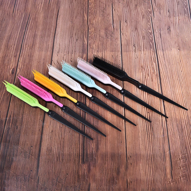 

1pc Professional Hair Comb Pointed Tail Comb Prevent Hair Loss Hair Brush Salon Tool Styling Comb Multiple Comb Teeth Comb