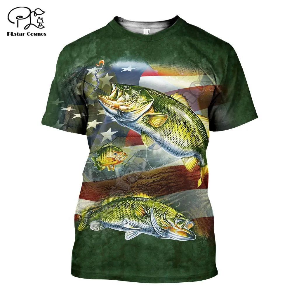 

Новинка 2021, модная футболка PLstar Cosmos с 3D принтом красивых рыбок, уличная одежда в стиле Харадзюку для мужчин и женщин, Прямая поставка, F26