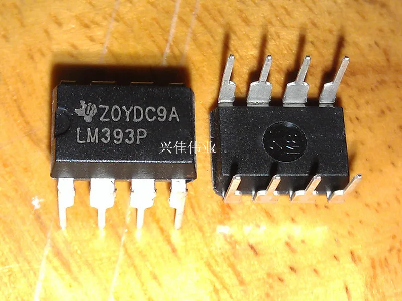 10 шт. Новинка LM393 Lm393p Lm393n прямой разъем Dip 8 двухканальный дифференциальный