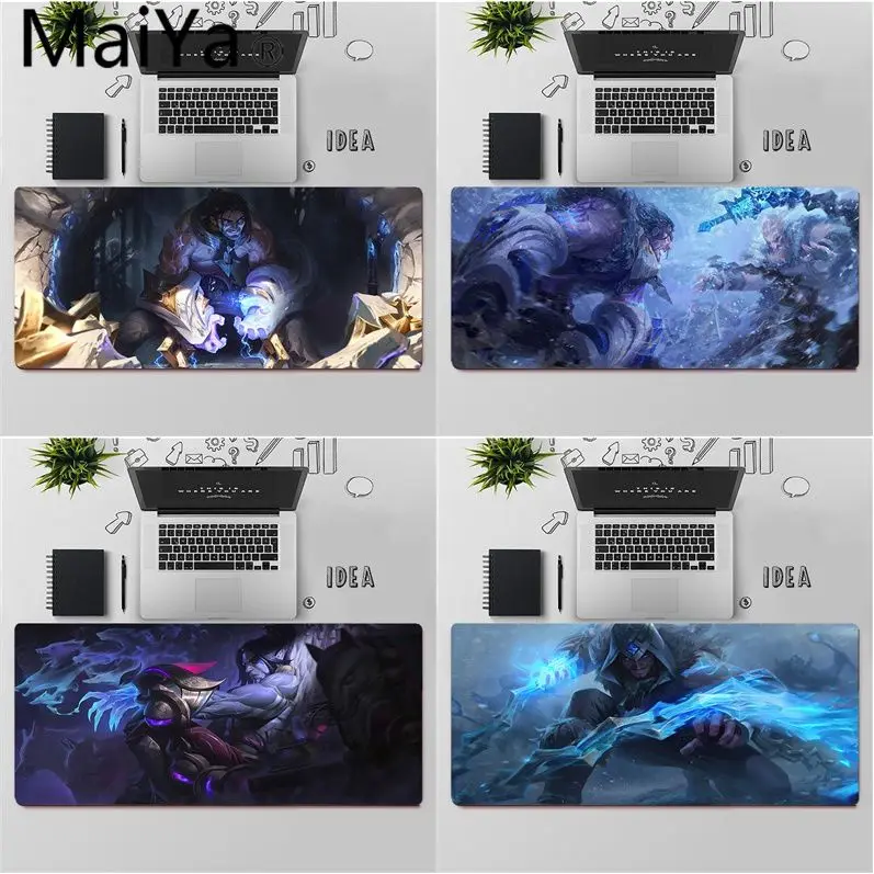 

Maiya Top Quality league of legends Sylas Silicone large small Pad to Mouse Game Free Shipping Large Mouse Pad Keyboards Mat