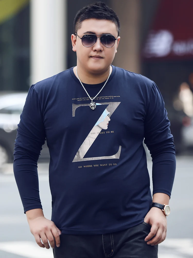 Мужская футболка с длинным рукавом модная брендовая мужская хлопковая весна