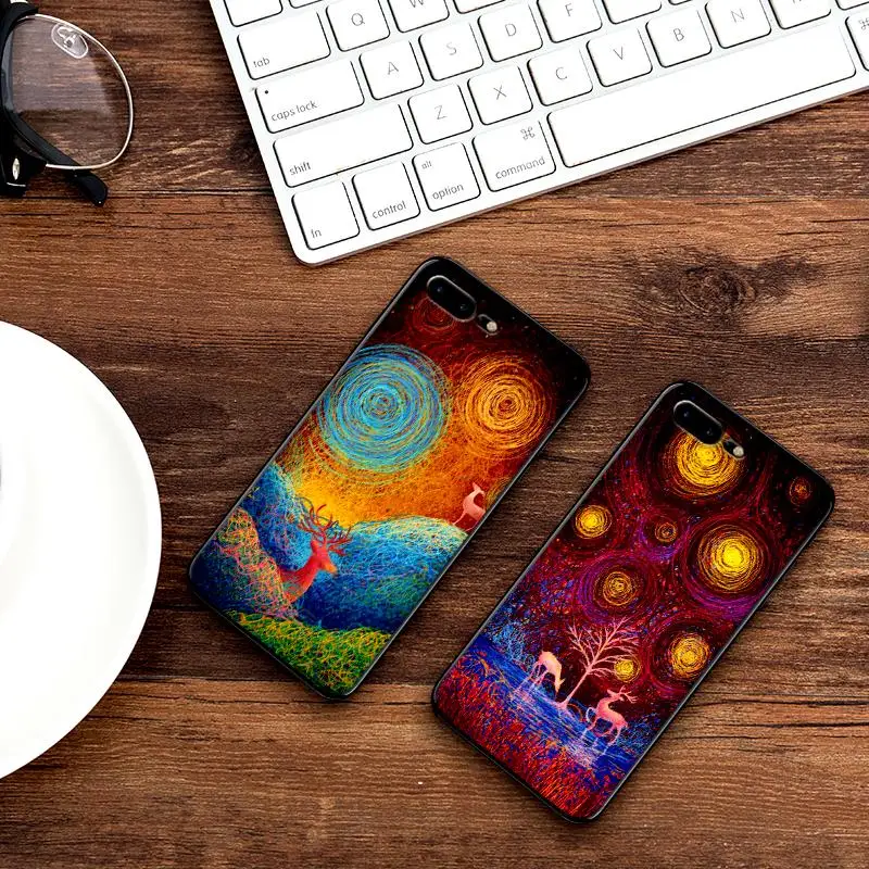 Силиконовый чехол для IPhone Xr Xs Xsmax X 6 6s 7 8 Plus с изображением оленя Sika XS Max 9 | Мобильные