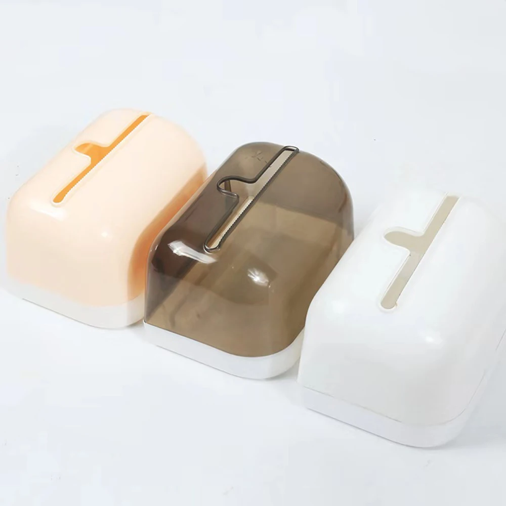 Простой диспенсер для салфеток полки для ванной комнаты бумажный держатель для полотенец Настенная коробка для салфеток Водонепроницаемая Туалетная бумажная полка
