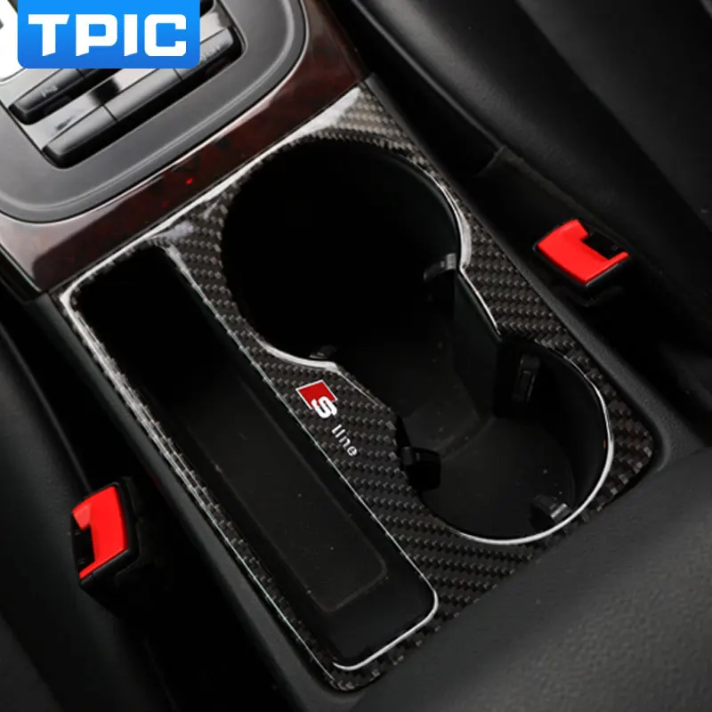 Автомобильный Стайлинг TPIC наклейка из углеродного волокна для Audi A4 A5 B8 2009-2015