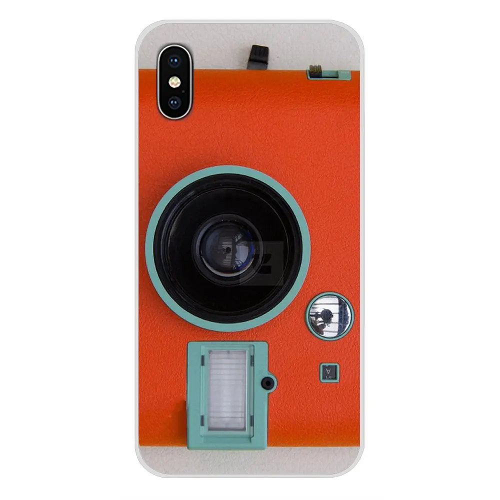 Cute Retro Camera Accessories Phone Cases Covers For Xiaomi Mi4 Mi5 Mi5S Mi6 Mi A1 A2 5X 6X 8 9 Lite SE Pro Max Mix 2 3 2S | Мобильные