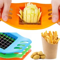 french fry potato chip cutter stainless steel vegetable fruit carrot chopper chips easy cut kitchen tools gadgets accessories