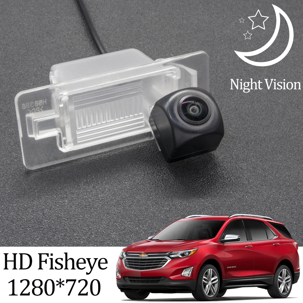 Камера заднего вида рыбий глаз Owtosin HD 1280*720 для Chevrolet Chevy Equinox SUV/Holden MK3 2018 2019 2020 2021 |