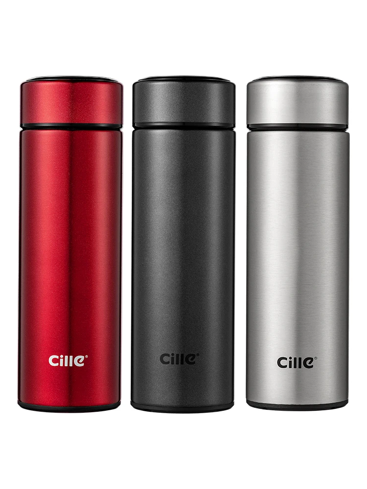 Модный термос с двойными стенками чашка из нержавеющей стали вакуумная фляжка