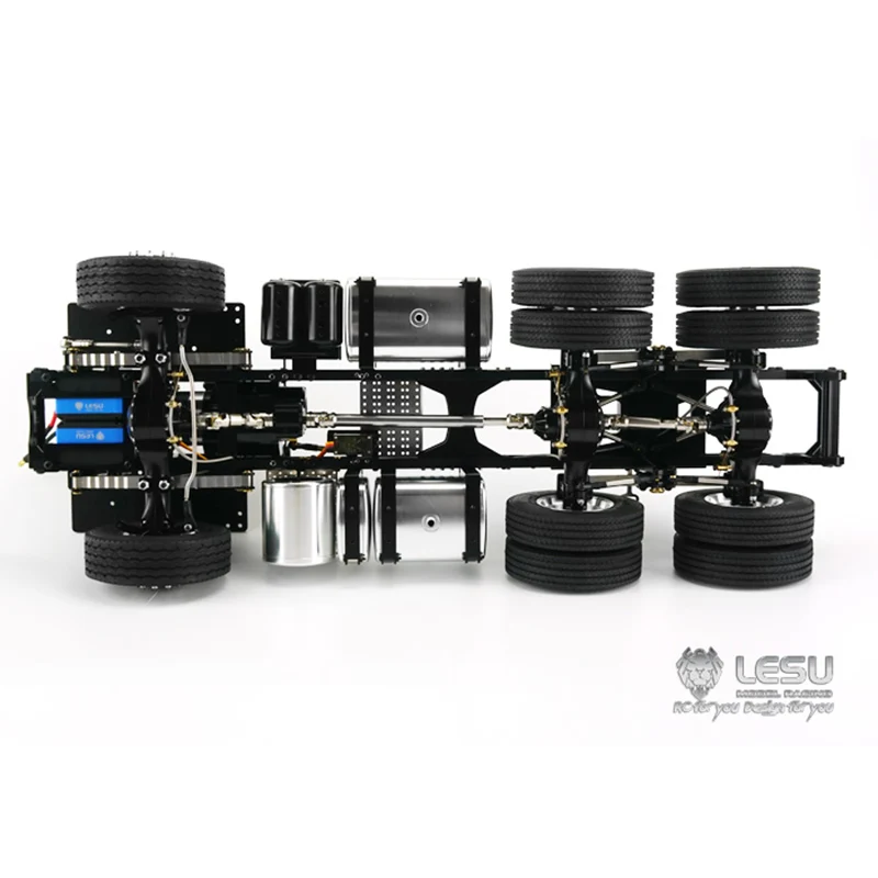 Металлическое шасси 1/14 RC LESU 6*6 Scania для трактора TAMIYA|Радиоуправляемые грузовики| |