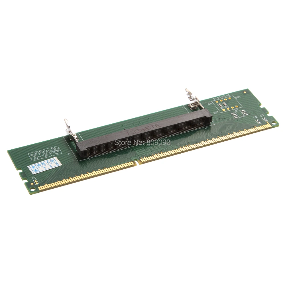 Адаптер оперативной памяти DDR3 SO-DIMM для настольных ПК разъем ОЗУ DIMM |