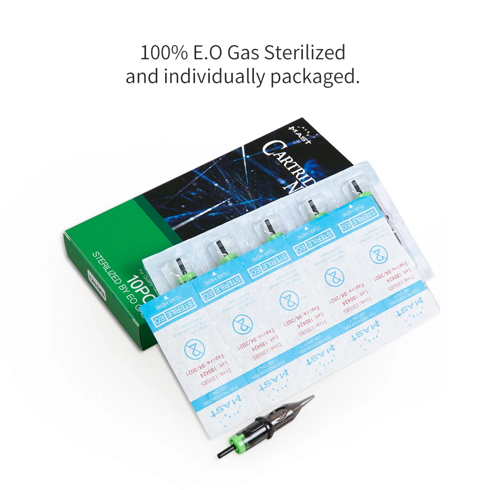 Новый набор для тату автомата ротационная ручка мощный картридж Перманентный