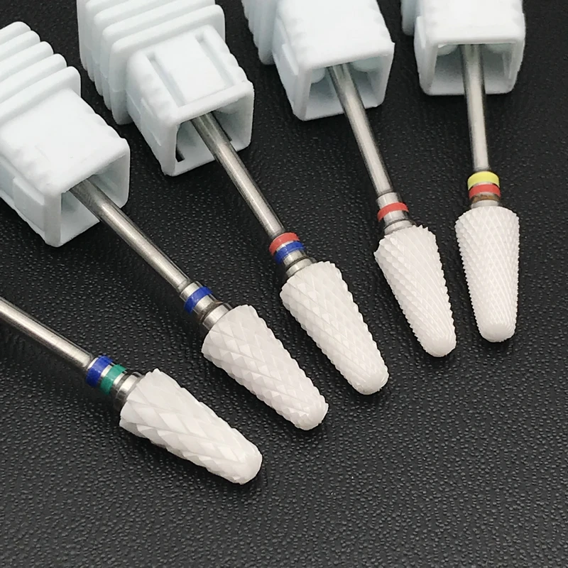 1 шт. Керамика и сверлами для ногтей электрические маникюрные машинки педикюра