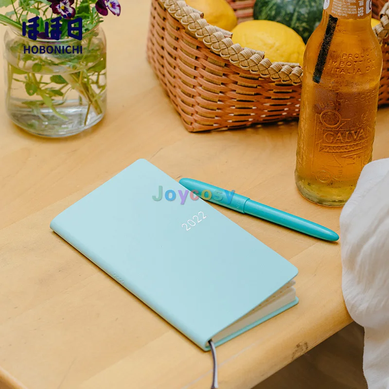 Hobonichi 2022 недельный нюанс: виноград/Мятная сода еженедельный блокнот китайский и