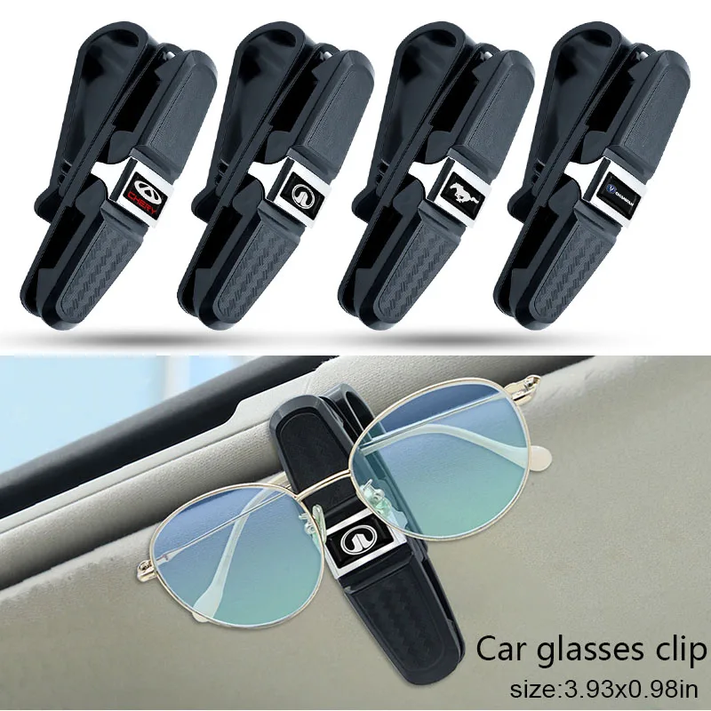 

1pc Car Black Glasses Card Holder for Alpha Romeo 159 147 156 Giulietta Mito Gilietta Radio Recorder Android Car Accessories