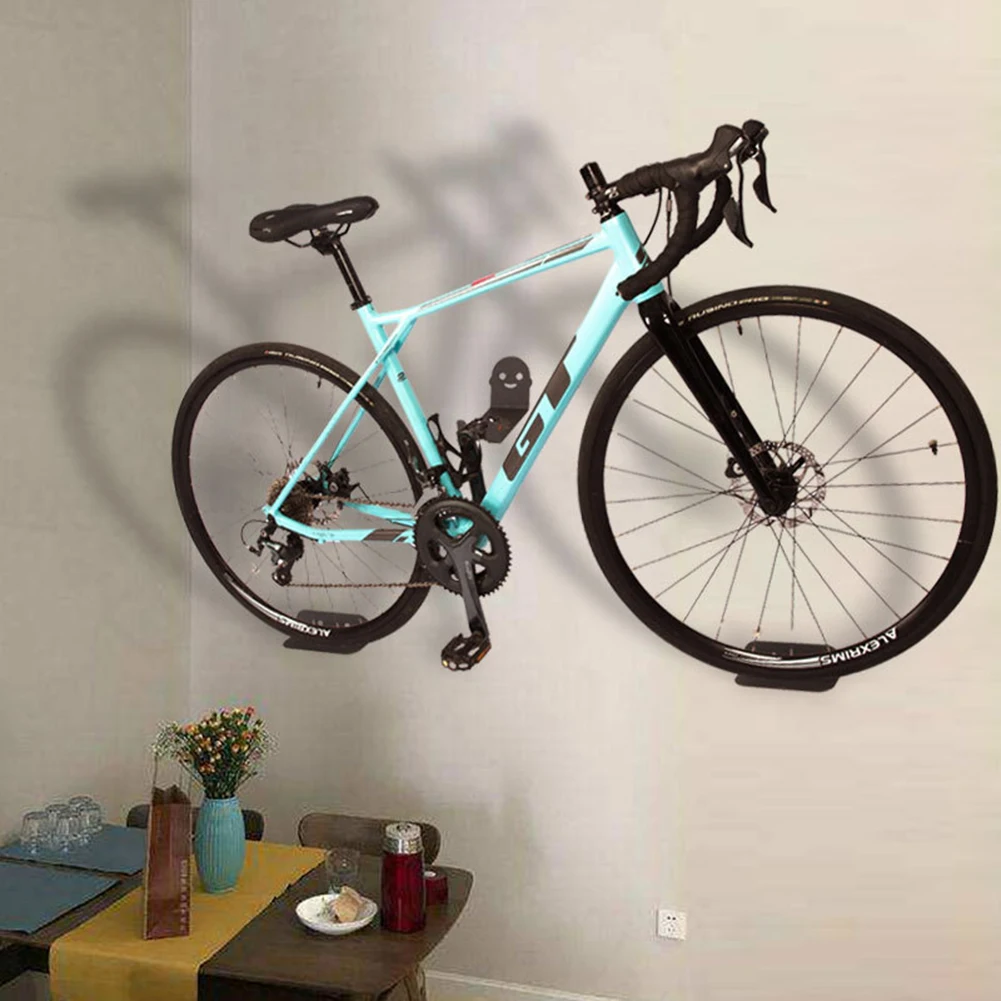 

Bike Wall Mount Hanger Quick Installation Heavy-Duty Carbon Steel Tire and Pedal Holders with Screws Drop shipping