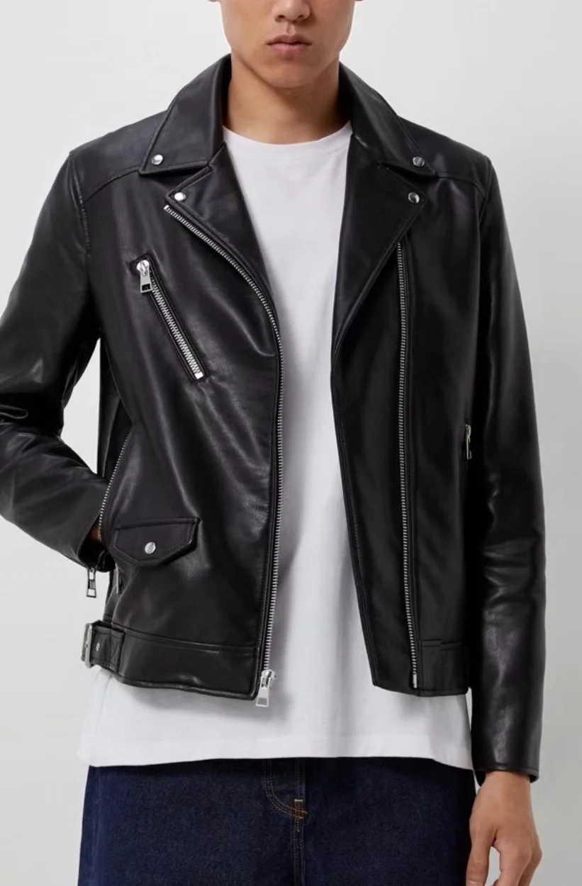 

men's leather jacket