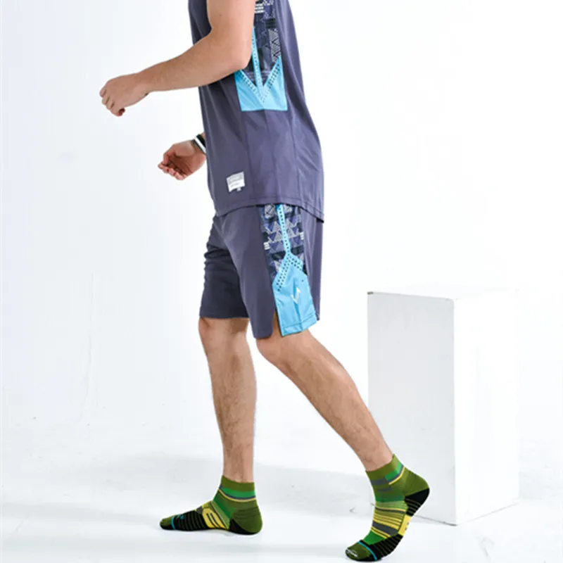 

Мужские носки, баскетбольные футбольные носки, короткие носки для бега, спортивные носки для марафона, профессиональные спортивные велосип...