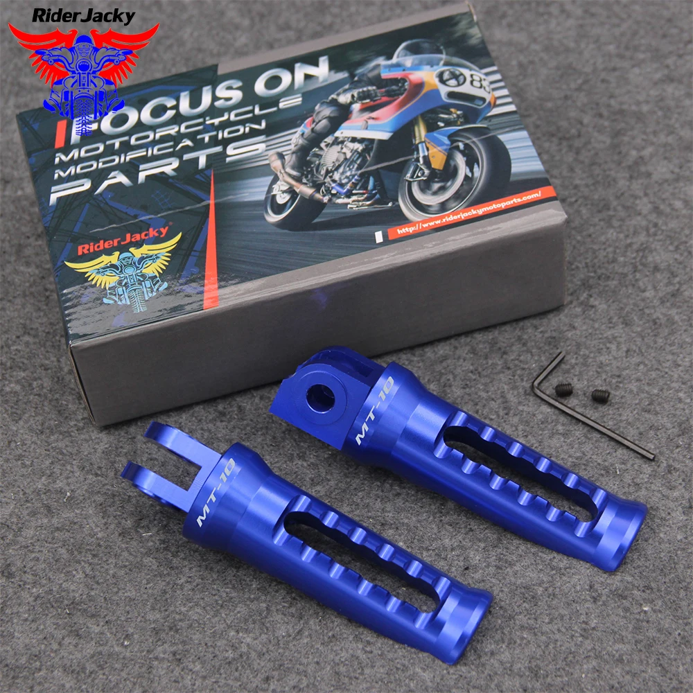 Передняя подножка RiderJacky CNC для мотоцикла подножки педаль Yamaha MT-10 MT 10 MT10 MT1 2018-2019 |