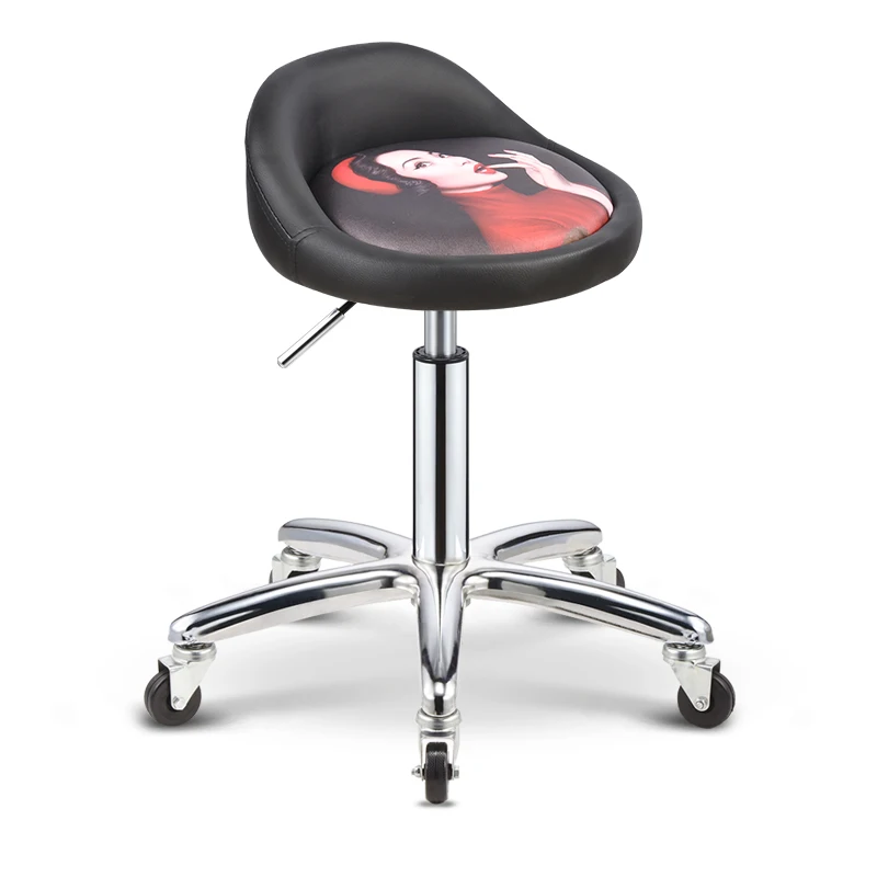 Салон красоты парикмахерский стул салон вращающийся подъемный круглый рабочая